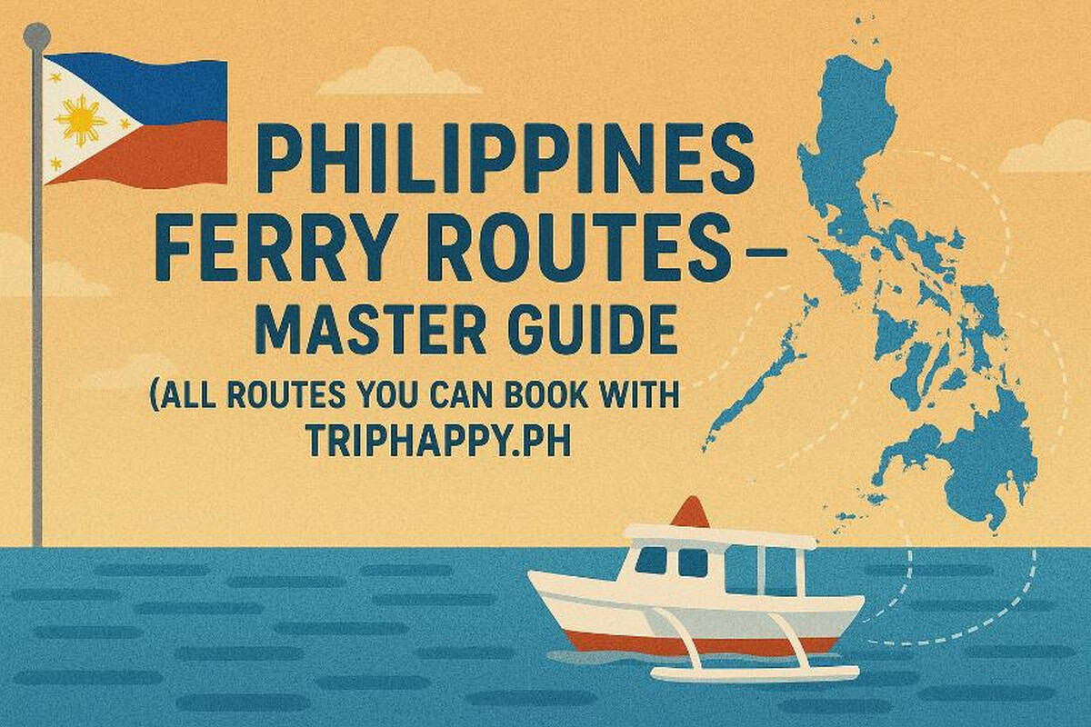 Philippines Ferry Routes — Master Guide (All Routes You Can Book with TripHappy.ph) 2026