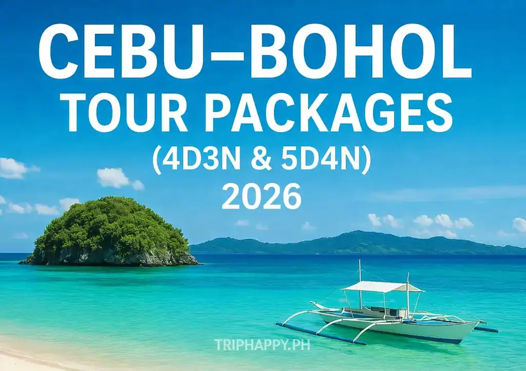 🚤 Cebu–Bohol Tour Packages (4D3N & 5D4N) — 2026