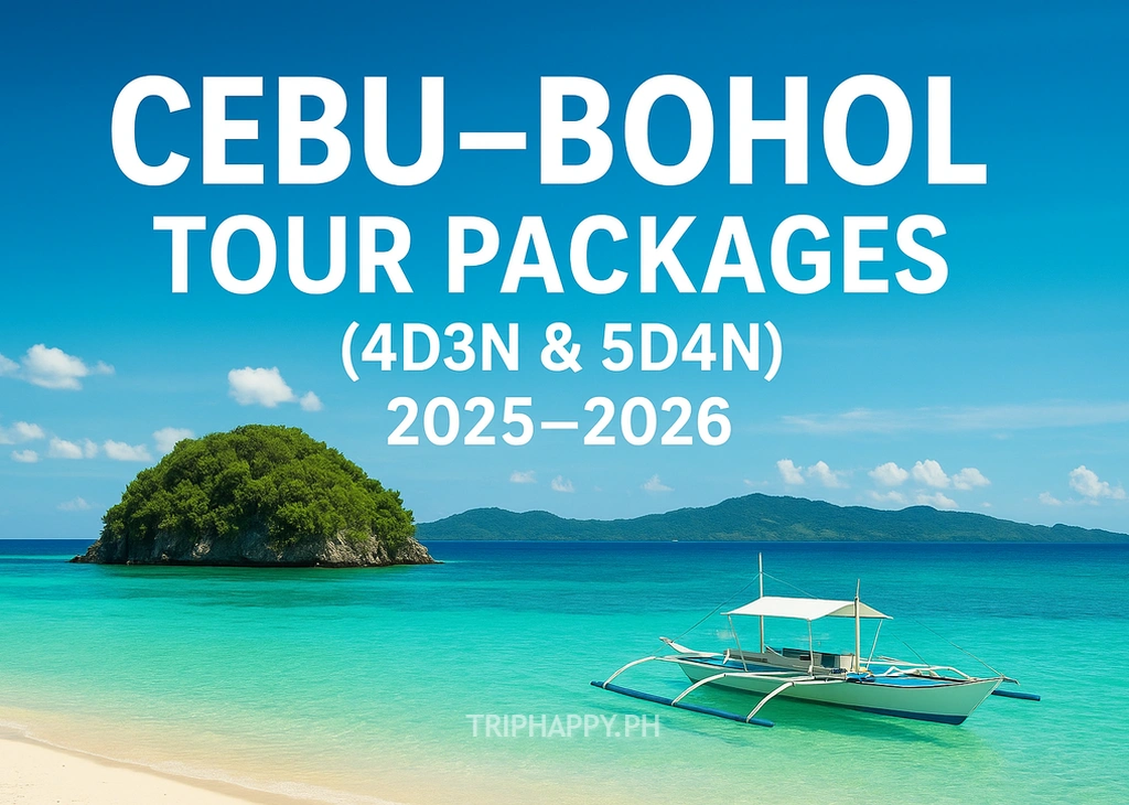 🚤 Cebu–Bohol Tour Packages (4D3N & 5D4N) — 2025–2026