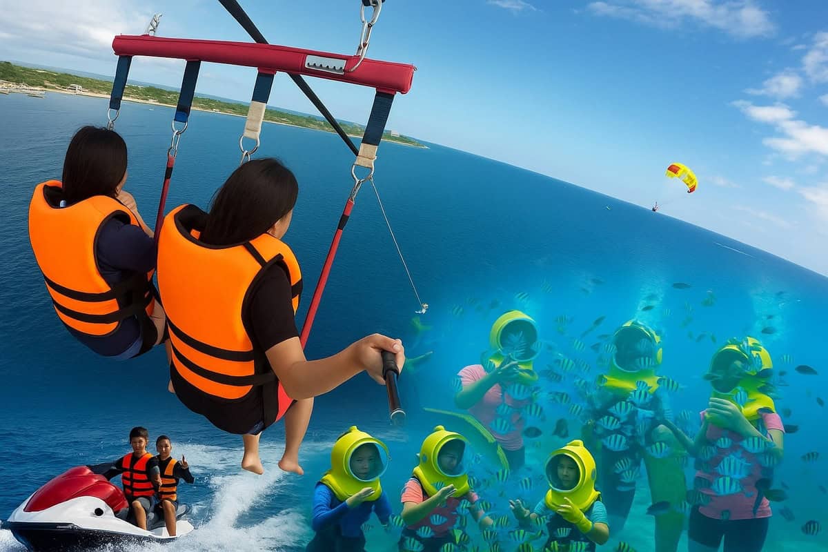 セブ島マリンスポーツ完全ガイド：パラセーリング・ジェットスキー・アイランドエスケープ Cebu Watersports Guide: Parasailing, Jet Ski & Island Escape Adventures 2026