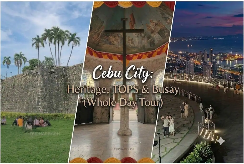 Cebu City Tour Package: Heritage, TOPS & Busay (Whole Day)