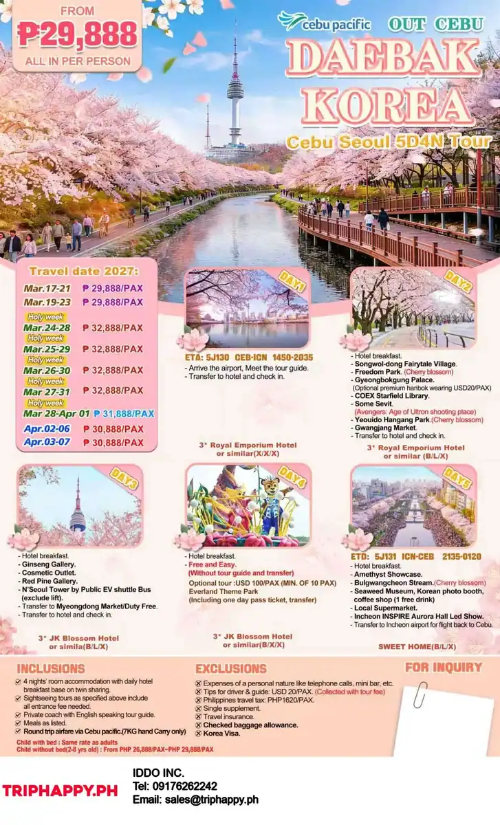 Daebak-Korea-Seoul-Out-Cebu-5D4N