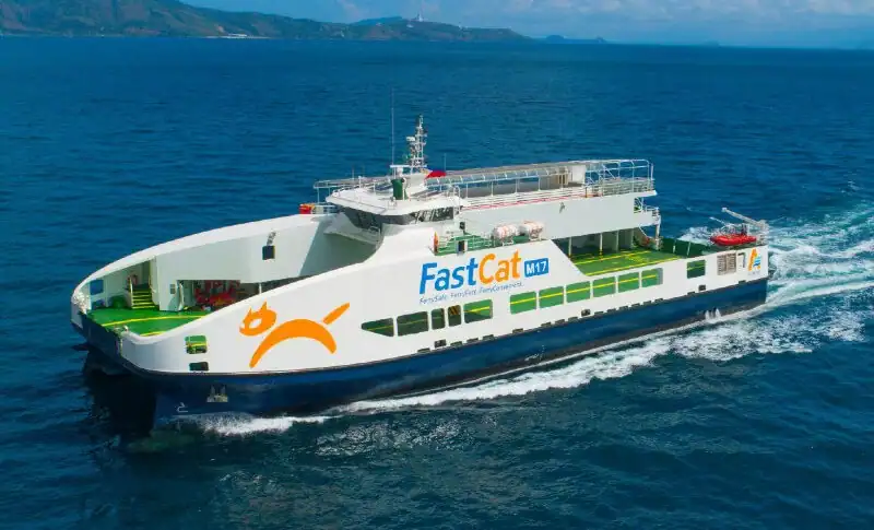 FastCat Ferry Aerial View