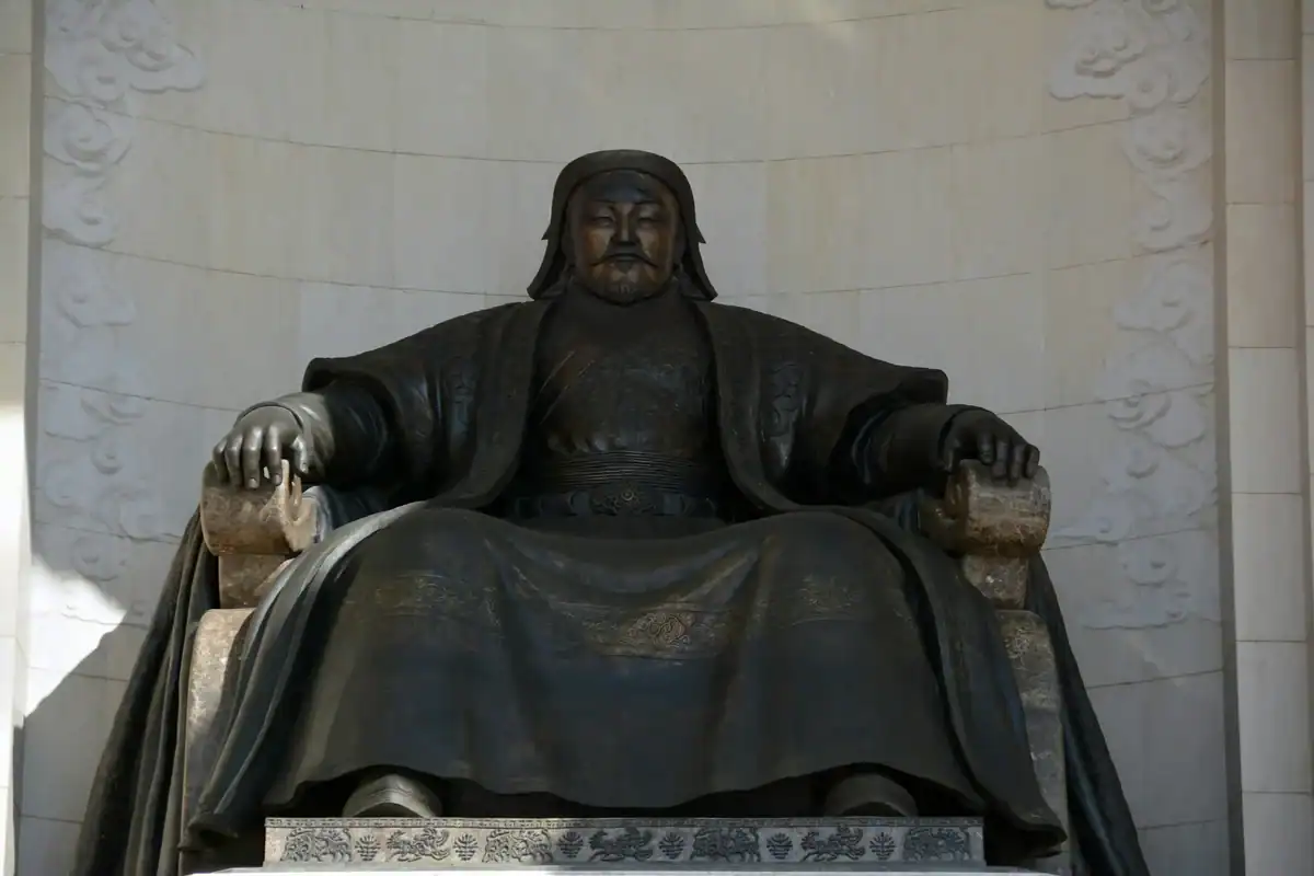 Genghis Khan Statue at the National Museum, Ulaanbaatar, Mongolia