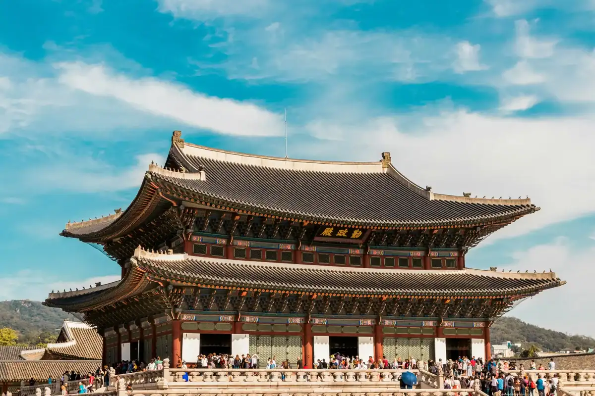 Gyeongbokgung Palace Main Gate in Seoul