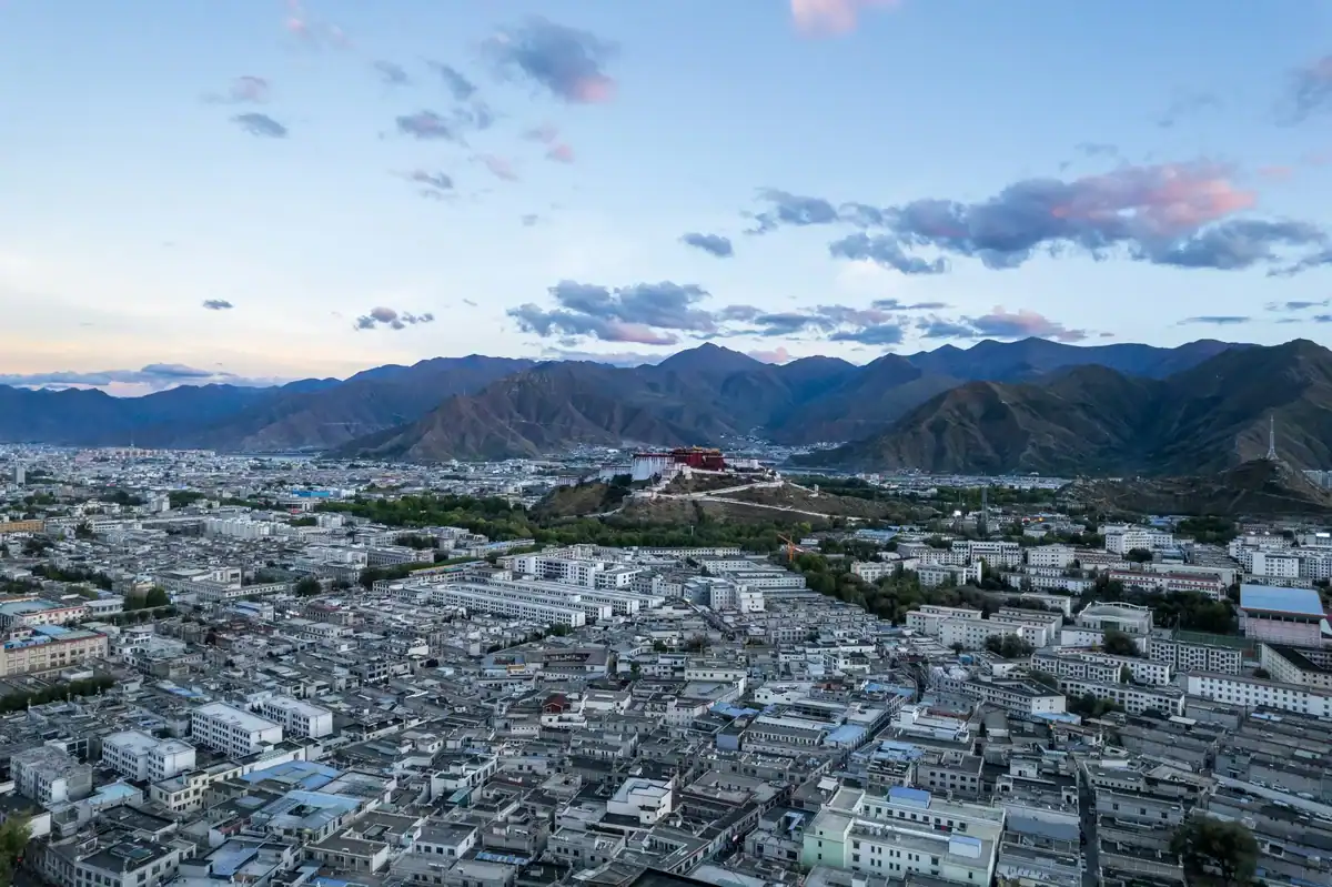 Potala Palace from a Distance, Lhasa