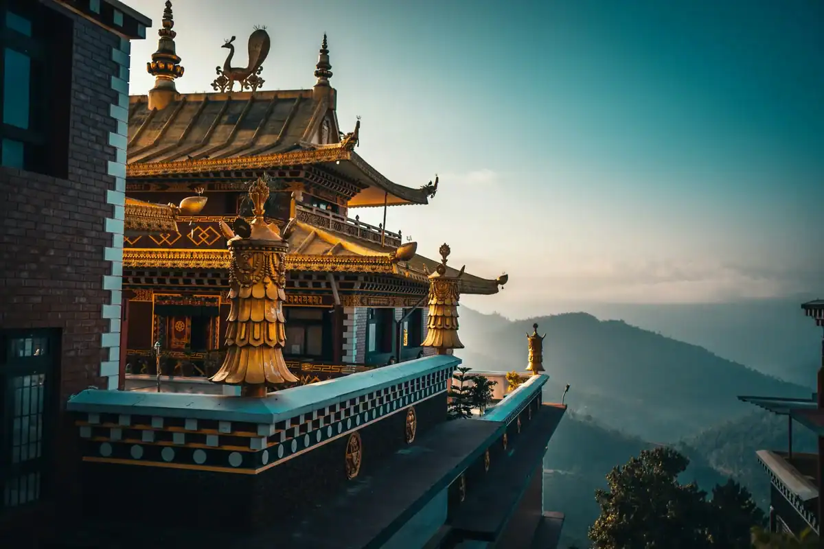 Traditional Tibetan Monastery