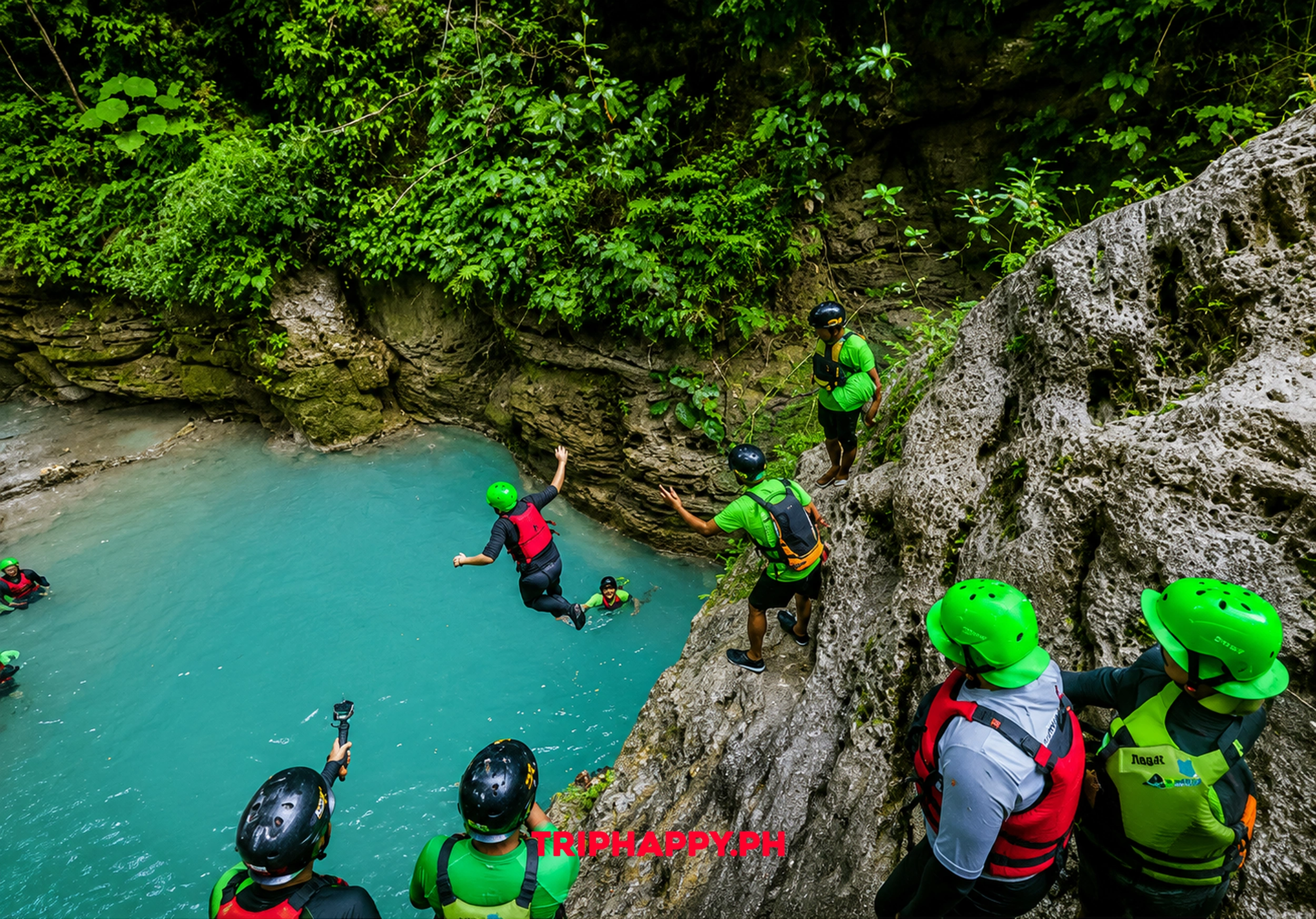 Kawasan Falls Canyoneering Adventure | Moalboal Cebu Pickup