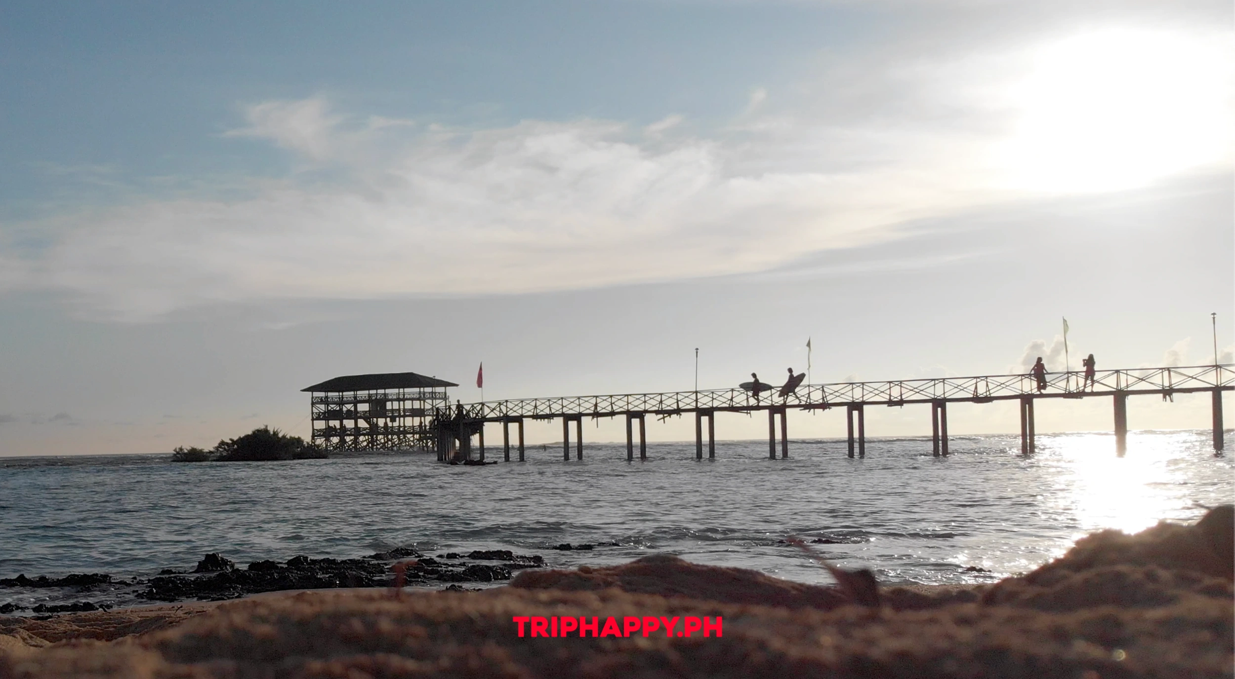 Take in panoramic ocean views from the famous Cloud 9 boardwalk.