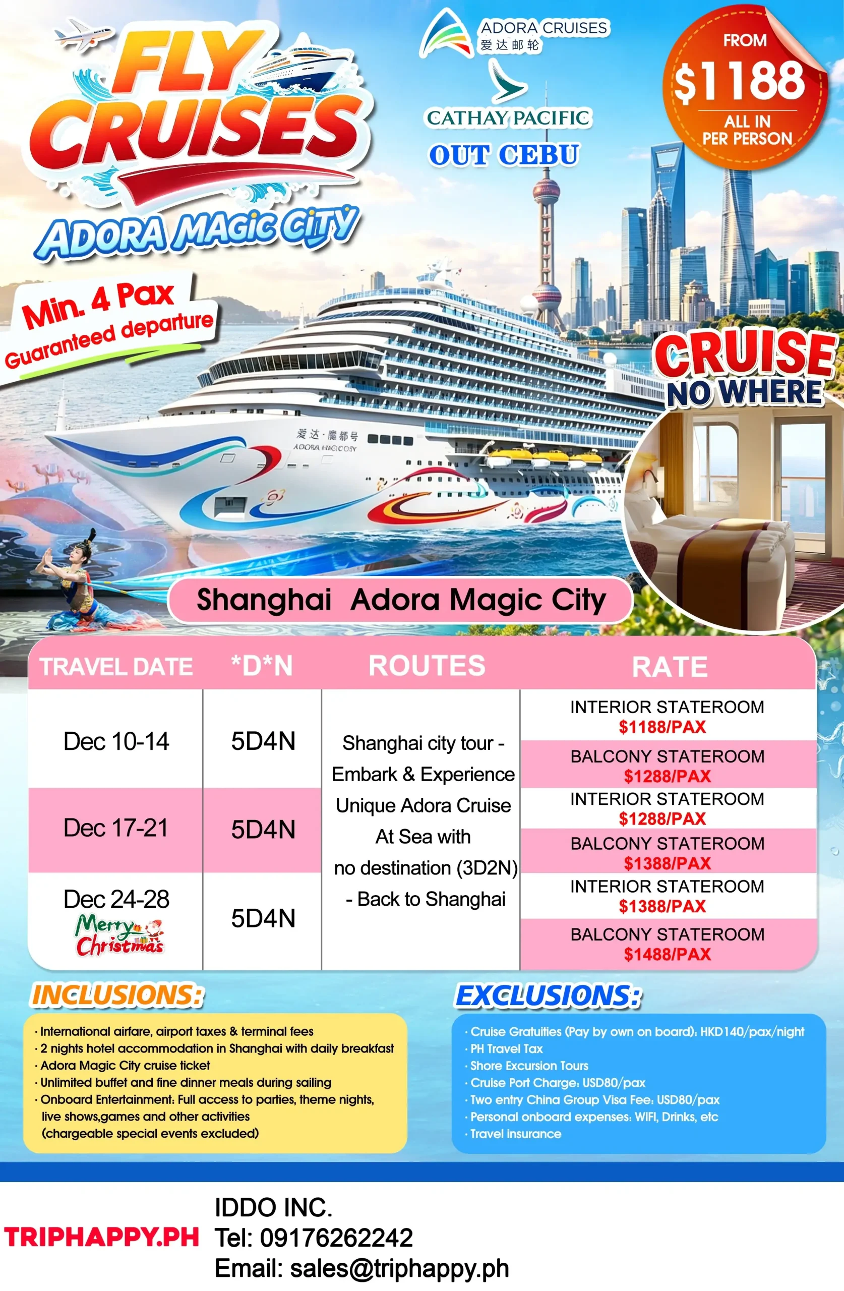 Adora Magic City Cruise Shanghai 2026 Adora Magic City Cruise Shanghai 2026