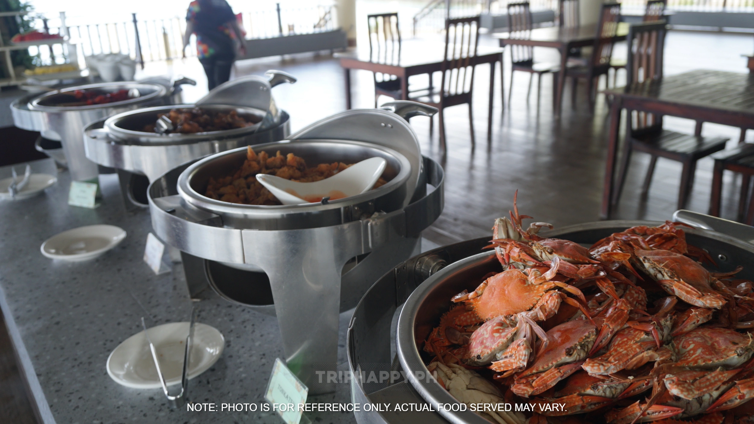 island hopping dining