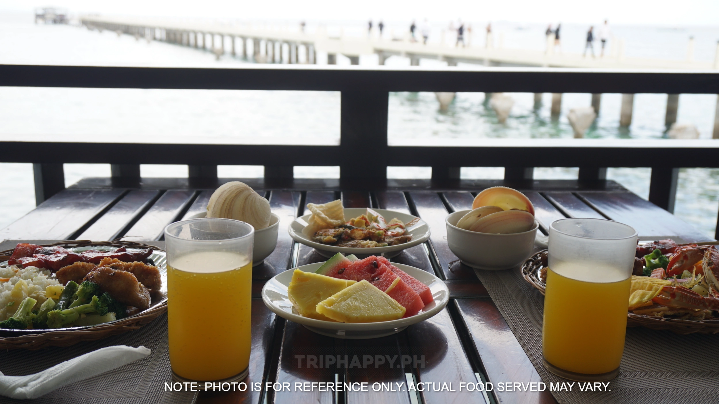 Island hopping food